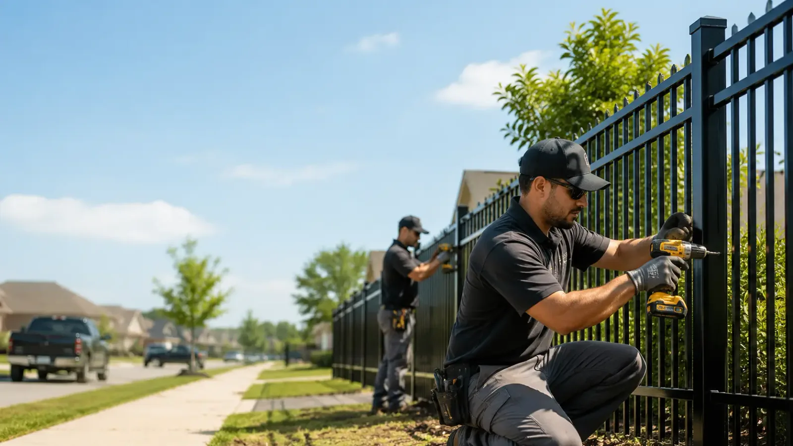 Metal Fence Installation in Edroy, TX